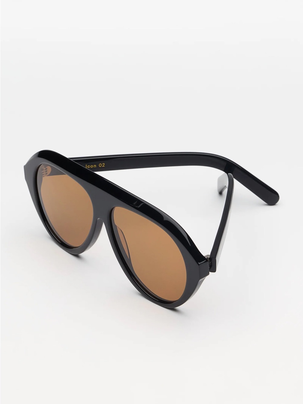 Past Midnight The Icon Black Aviator Sunglasses